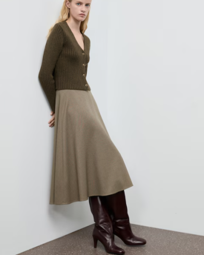 Zebra print knitted jumper