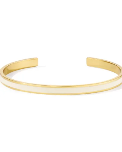 BANGLE Adjustable Classic Bangle - Sand White